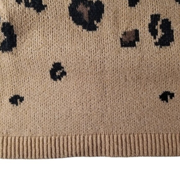 Isabel Maternity Animal‎ Print Crewneck Pullover Sweater Size Small - Picture 6 of 10